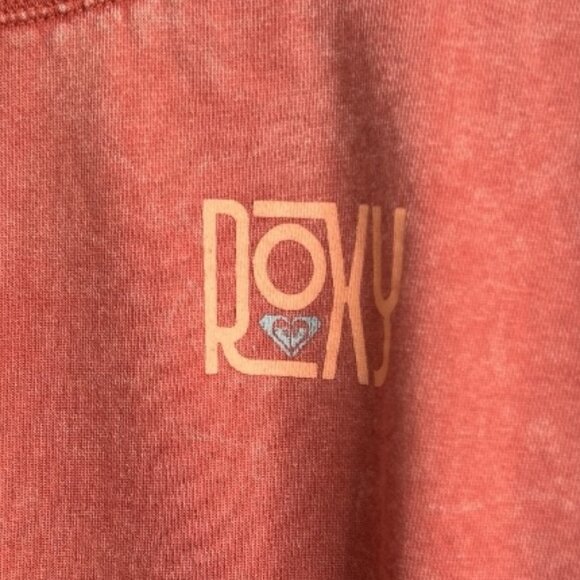 ROXY True Story Women's XXL Crewneck Sweatshirt | Orange | Outdoor Surf Beach - Picture 3 of 7